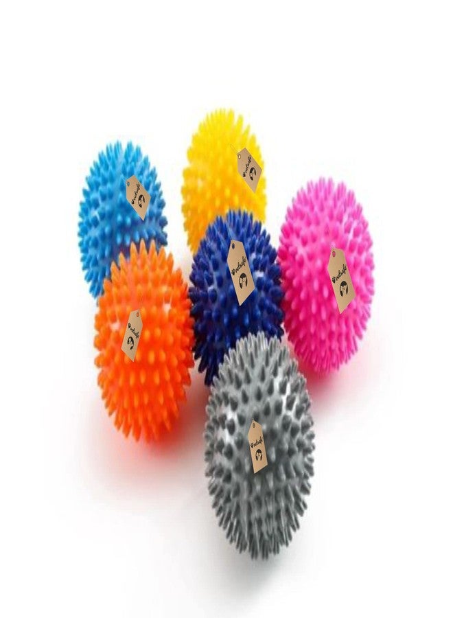 VetSafe Natural Rubber Spike Ball - 2.5inch/ 6.35cm | Suitable for Small to Medium Dogs and Puppies | Chewing, Teething, and Training Bouncy Ball Toy - Image 5